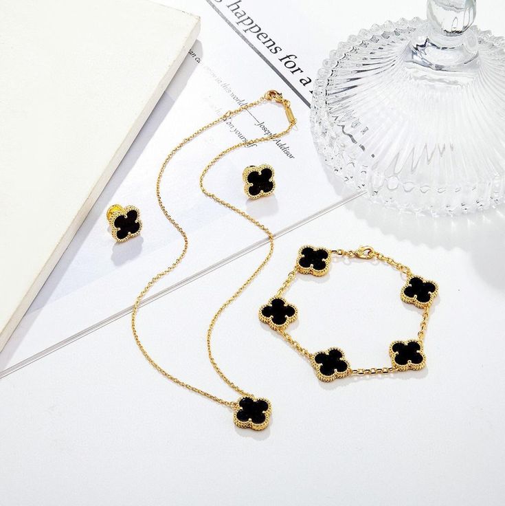 Asala - Coffret Van Cleef (Collier, Boucles et Bracelet)
